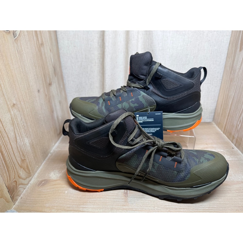 The North Face VECTIV Fastpack Mid FUTURELIGHT Hiking Boots Thyme Camo Mens 13 - Picture 3 of 7